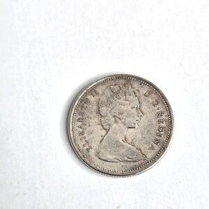 1967 Silver Canadian Quarter